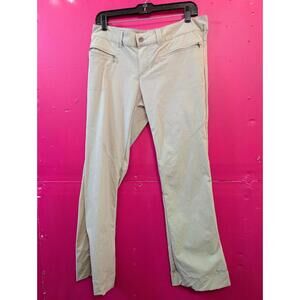 Columbia Omnishield Khaki Pants 12 Short Straight Leg Women's